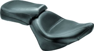 Honda VTX1800 Tank Bib - Mustang Motorcycle - Studs - Black - `02-`08